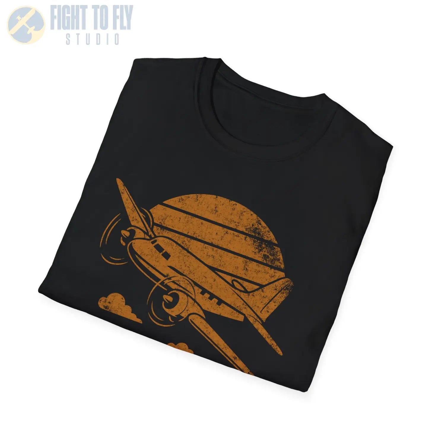 Douglas DC-3 “Retro Heritage” T-Shirt - Pilot gifts - WWII warbird t-shirt