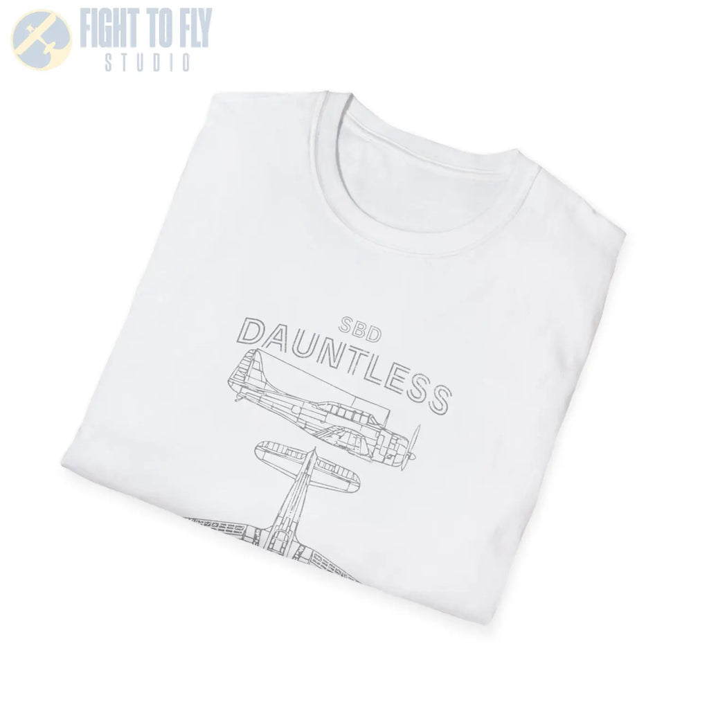 Douglas SBD Dauntless — T-shirt - T-Shirt - Pilot gifts - WWII warbird t-shirt