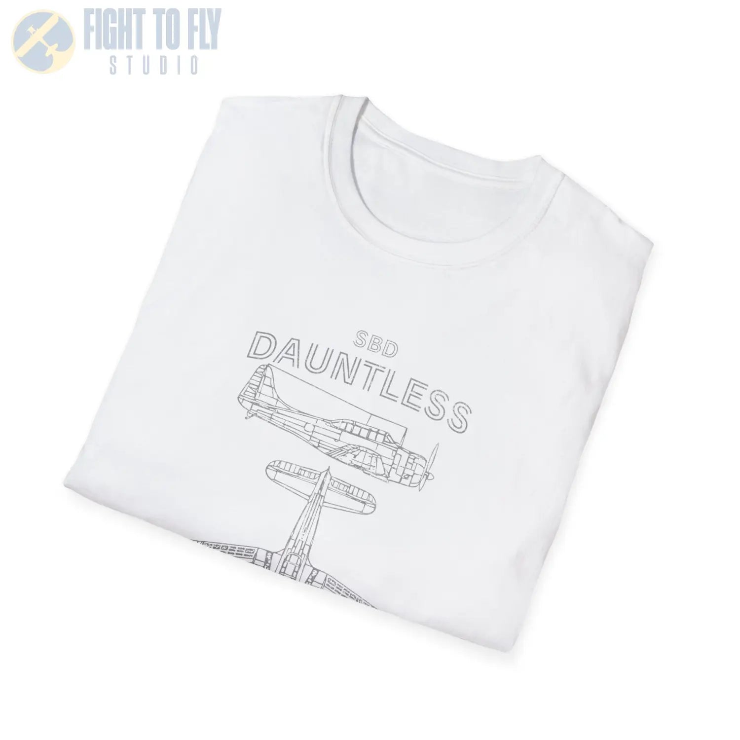 Douglas SBD Dauntless — T-shirt - T-Shirt - Pilot gifts - WWII warbird t-shirt