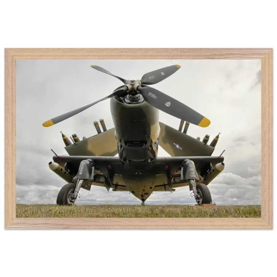 Douglas Skyraider – Armed and Ready - Print Material - Gifts for pilots - Aviation apparel