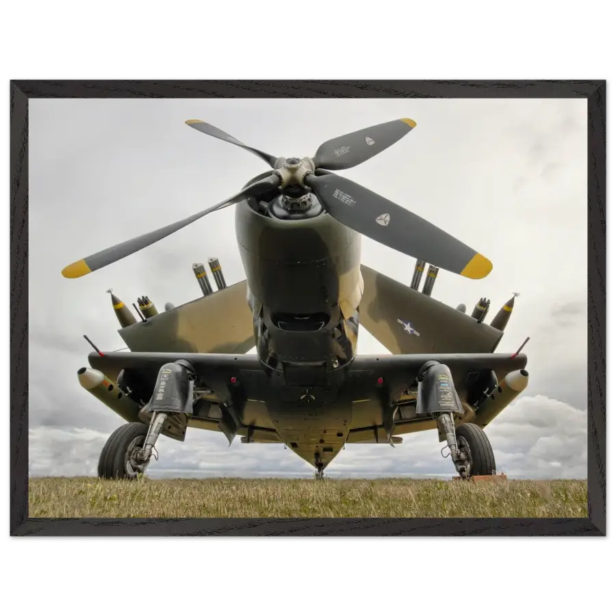 Douglas Skyraider – Armed and Ready - Print Material - Gifts for pilots - Aviation apparel