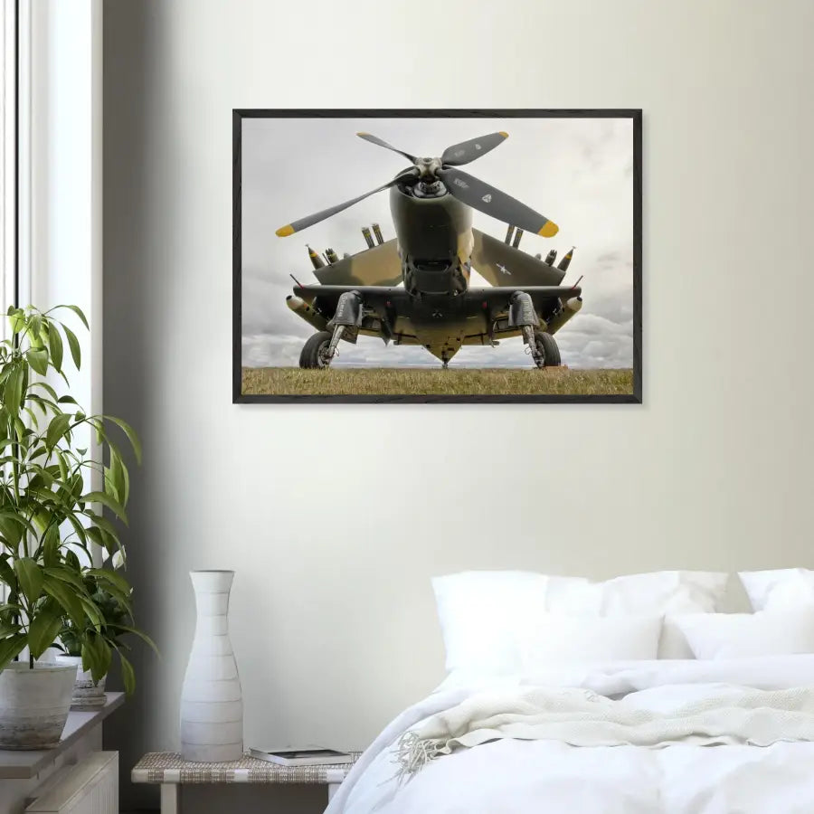 Douglas Skyraider – Armed and Ready - Print Material - Gifts for pilots - Aviation apparel