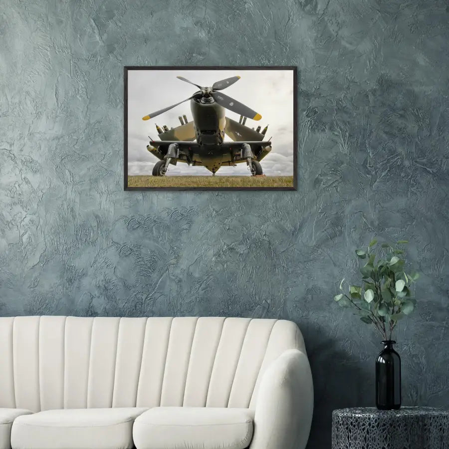 Douglas Skyraider – Armed and Ready - Print Material - Gifts for pilots - Aviation apparel