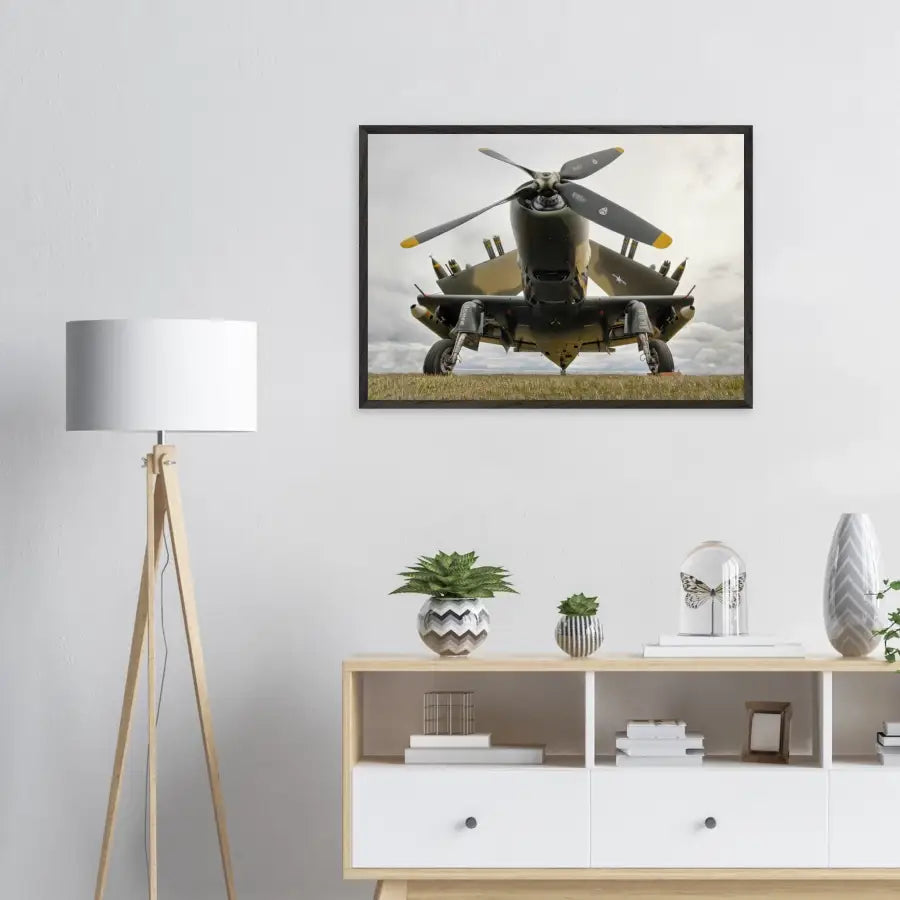 Douglas Skyraider – Armed and Ready - Print Material - Gifts for pilots - Aviation apparel
