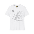 DTW Detroit Metropolitan Wayne County - 1930 - Tee - T-Shirt - Pilot gifts - WWII warbird t-shirt