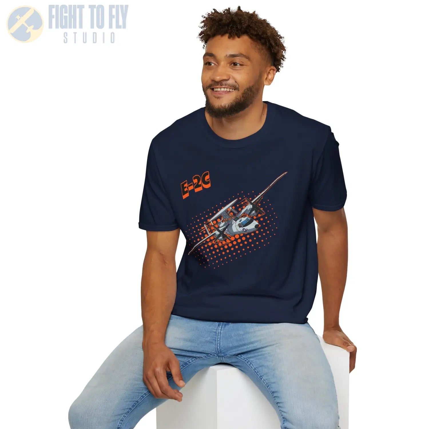 E-2C Hawkeye Comic Style T-Shirt - Pilot gifts - WWII warbird t-shirt