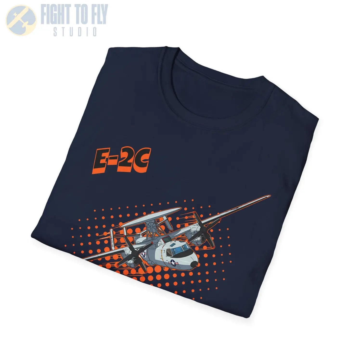 E-2C Hawkeye Comic Style T-Shirt - Pilot gifts - WWII warbird t-shirt