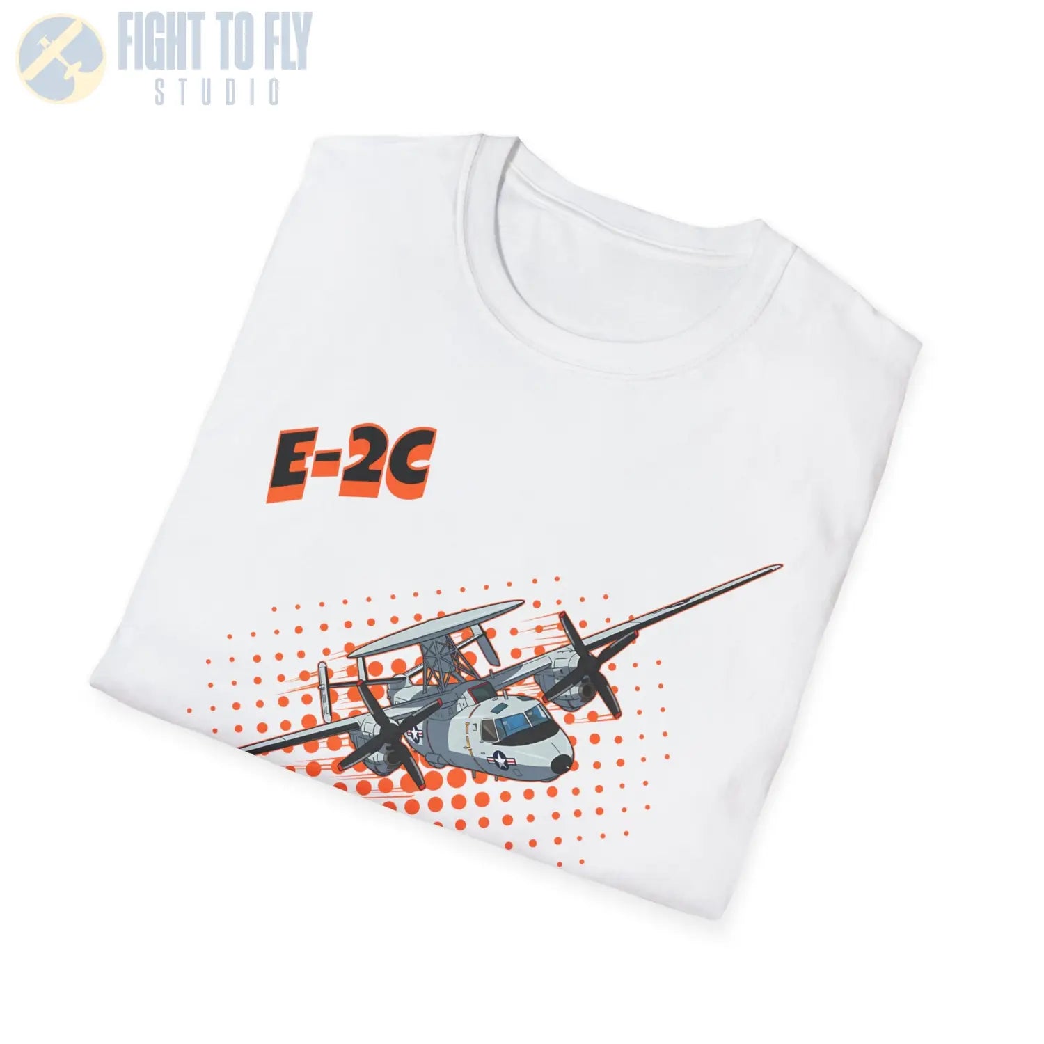 E-2C Hawkeye Comic Style T-Shirt - Pilot gifts - WWII warbird t-shirt