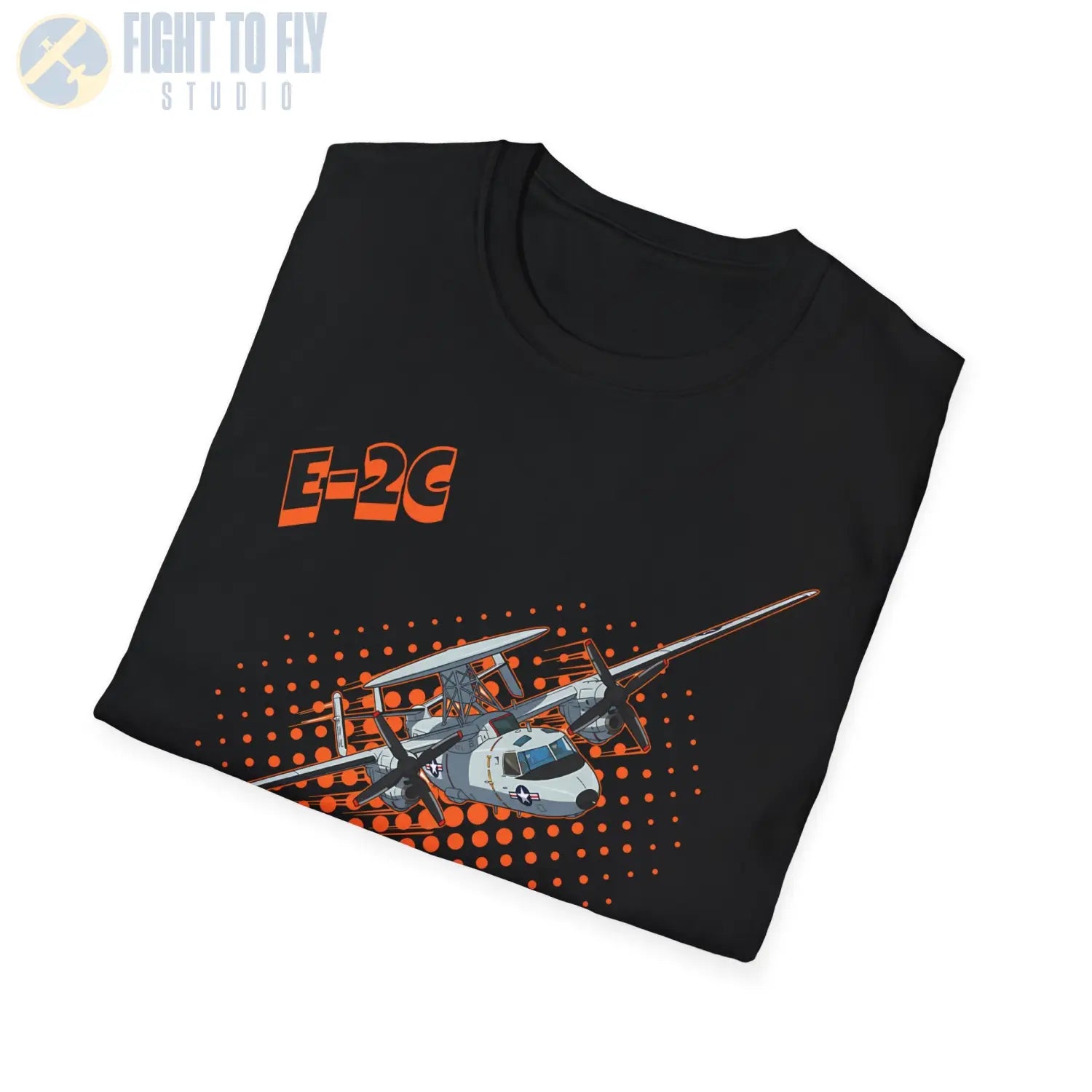 E-2C Hawkeye Comic Style T-Shirt - Pilot gifts - WWII warbird t-shirt