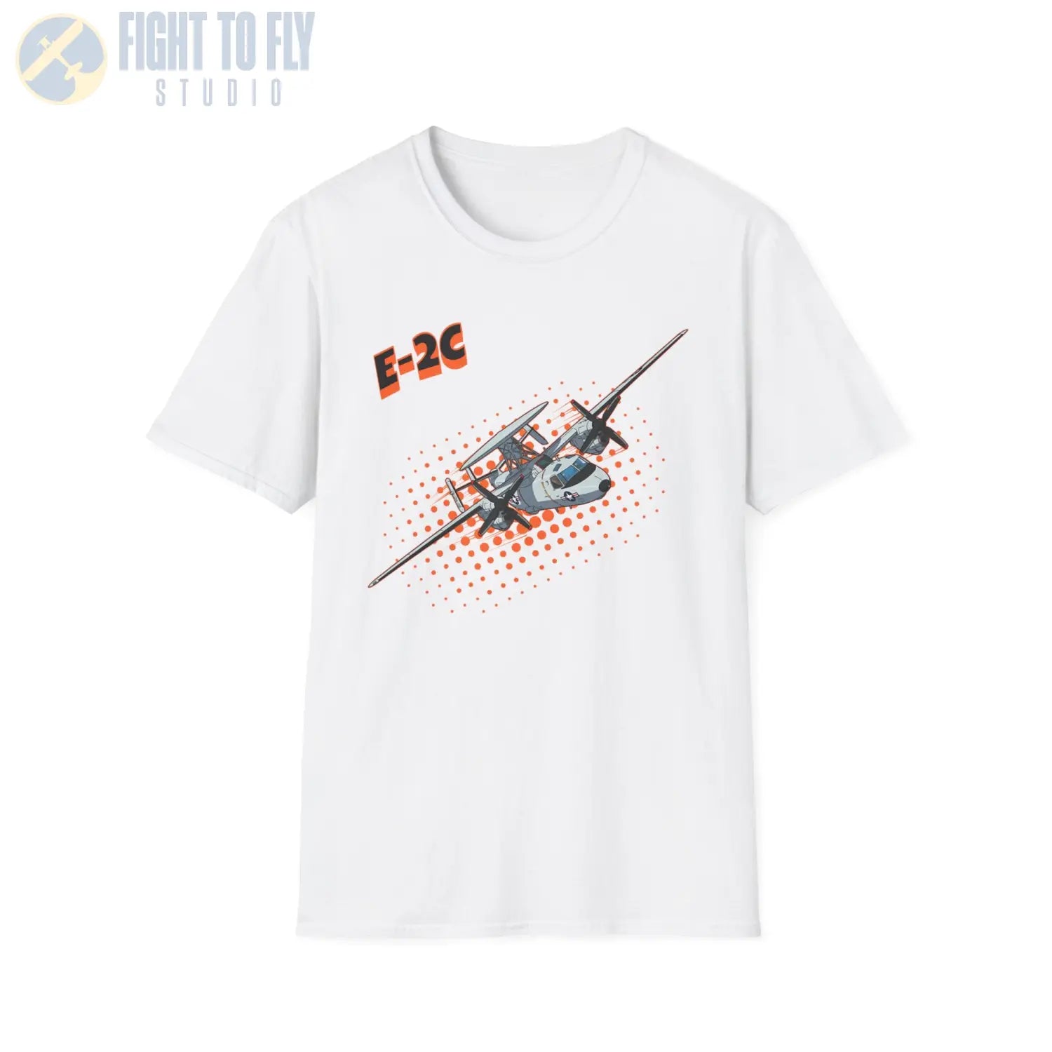 E-2C Hawkeye Comic Style T-Shirt - Pilot gifts - WWII warbird t-shirt
