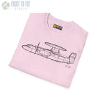 E-2D Hawkeye AEWC T-Shirt - Pilot gifts - WWII warbird t-shirt