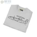 E-2D Hawkeye AEWC T-Shirt - Pilot gifts - WWII warbird t-shirt