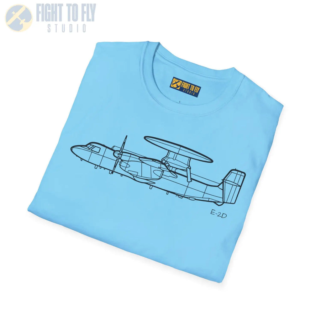 E-2D Hawkeye AEWC T-Shirt - Pilot gifts - WWII warbird t-shirt