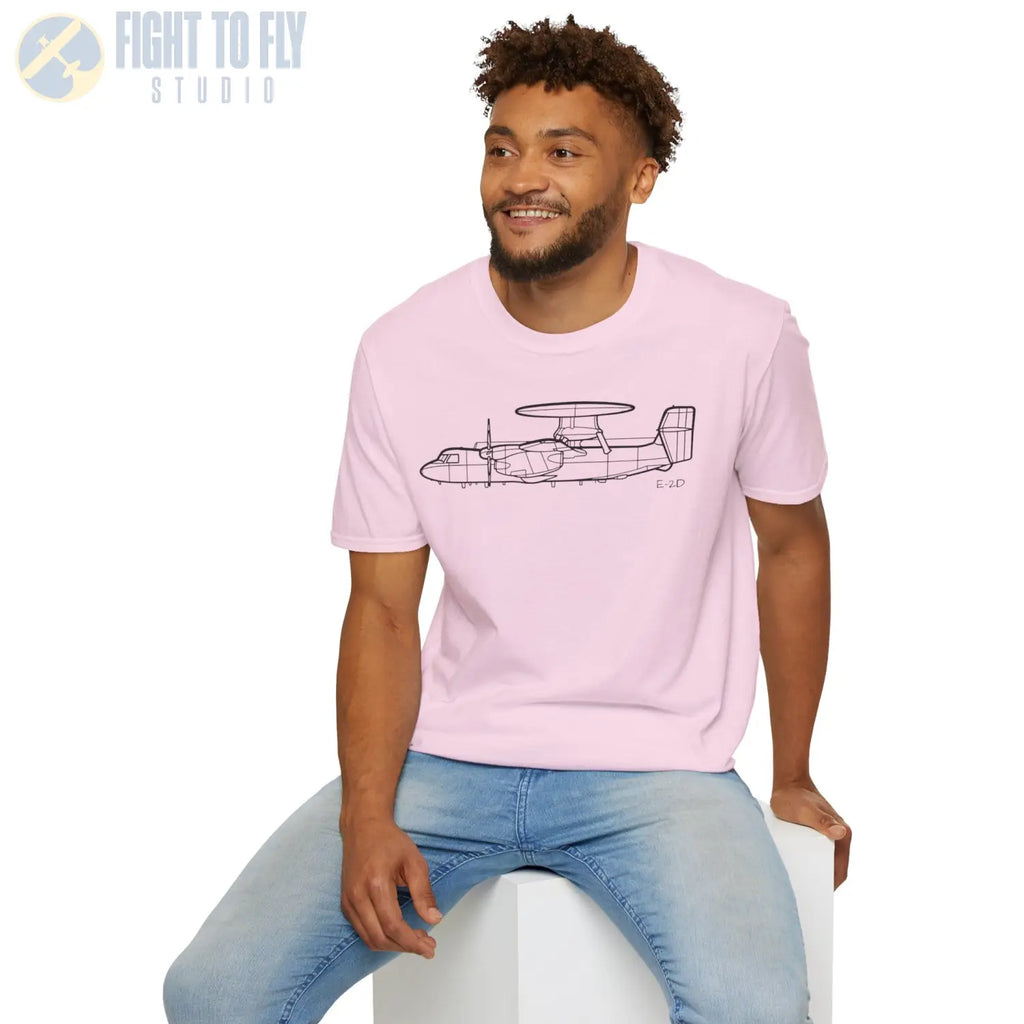 E-2D Hawkeye AEWC T-Shirt - Pilot gifts - WWII warbird t-shirt