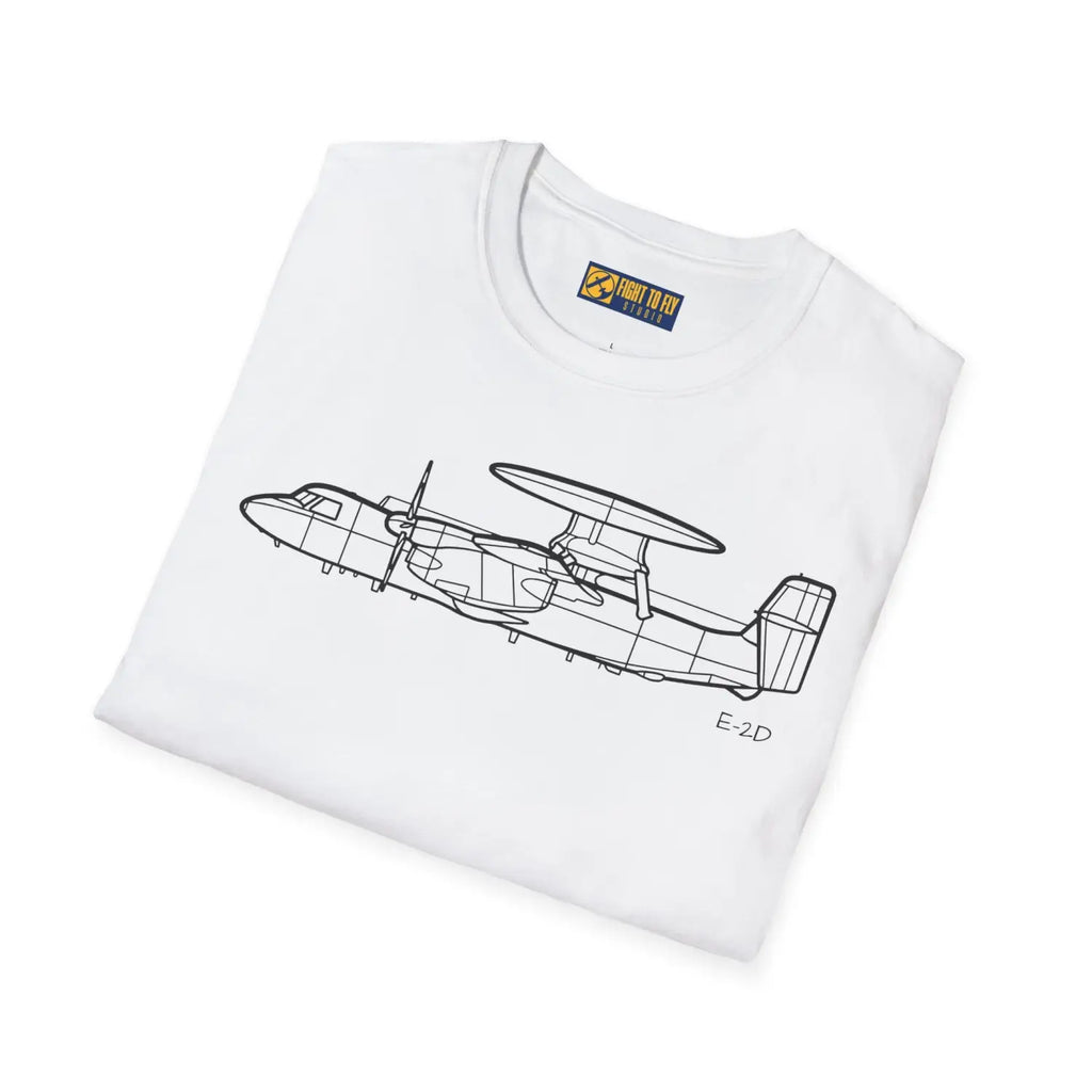 E-2D Hawkeye AEWC T-Shirt - Pilot gifts - WWII warbird t-shirt