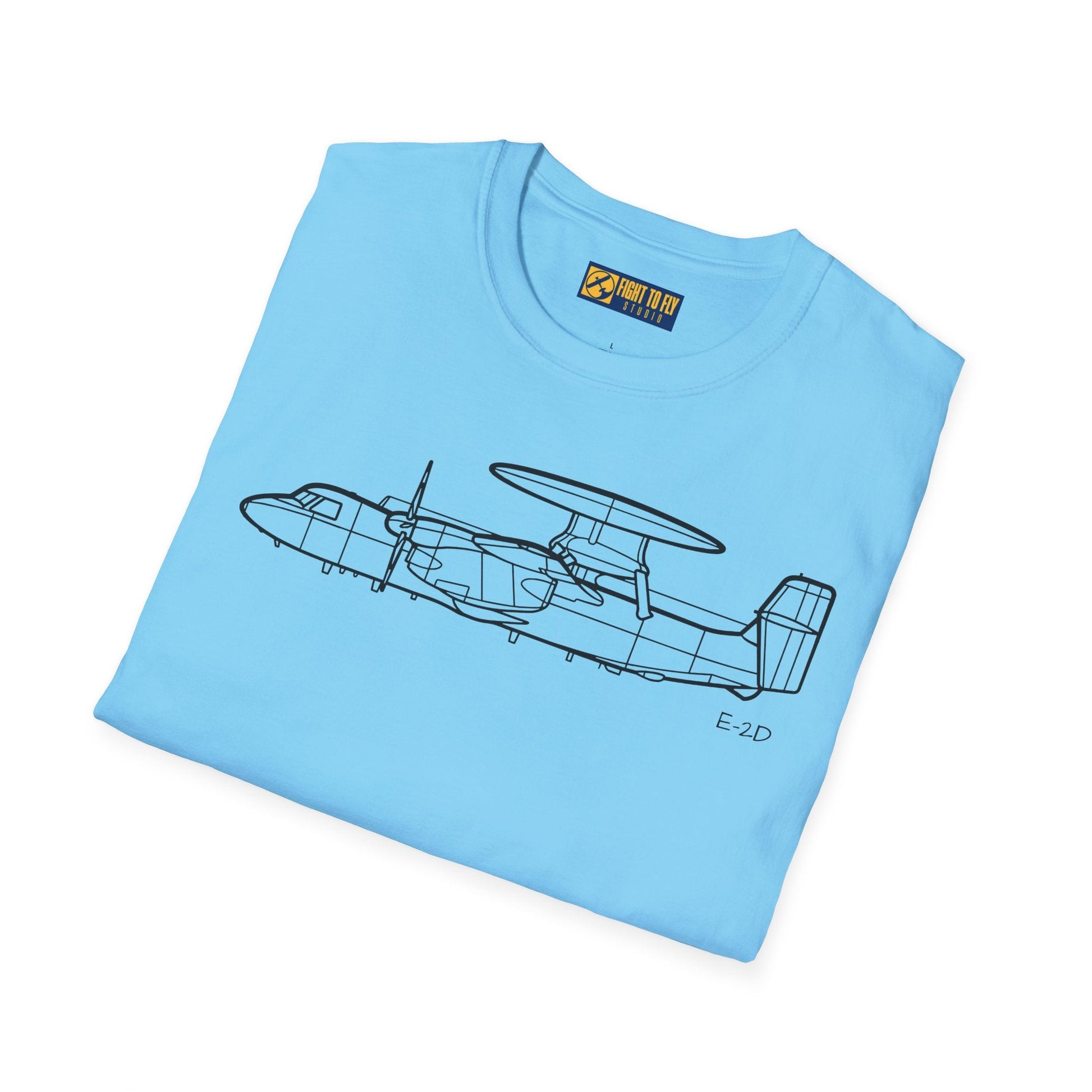 E-2D T-Shirt – Advanced Hawkeye Radar Aircraft Aviation Tee - Pilot gifts - WWII warbird t-shirt