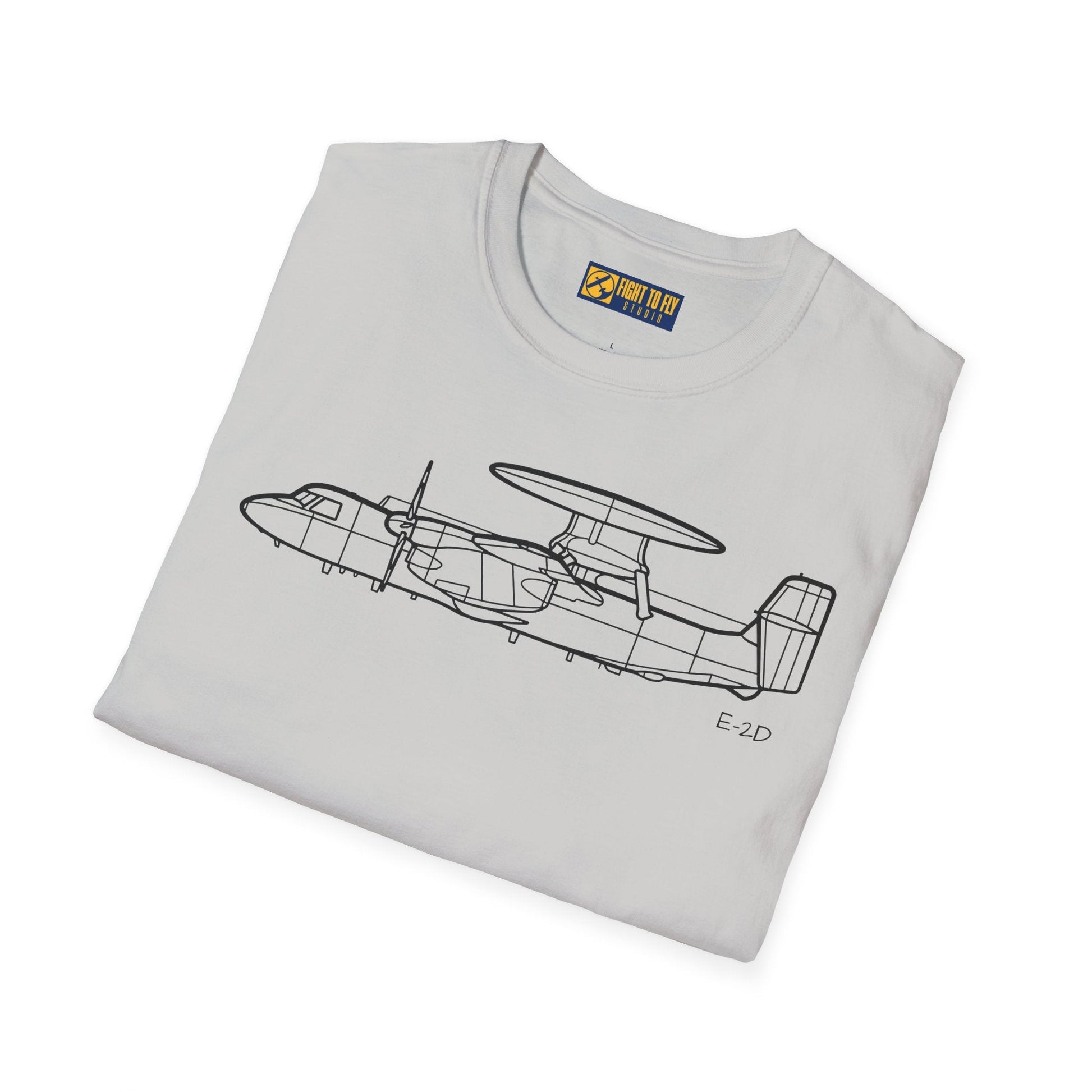 E-2D T-Shirt – Advanced Hawkeye Radar Aircraft Aviation Tee - Pilot gifts - WWII warbird t-shirt