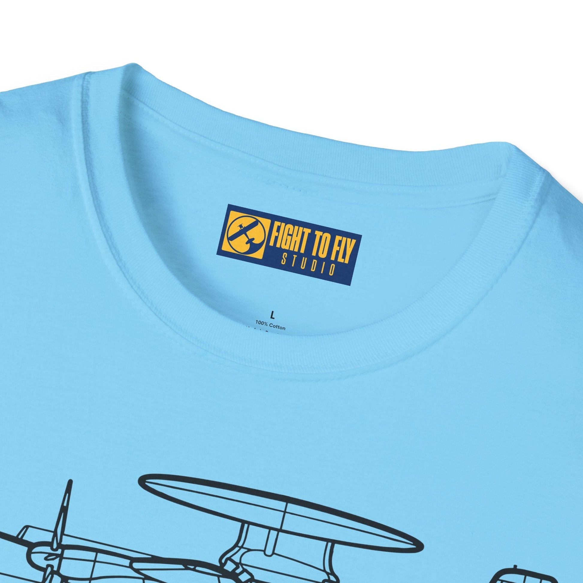 E-2D T-Shirt – Advanced Hawkeye Radar Aircraft Aviation Tee - Pilot gifts - WWII warbird t-shirt