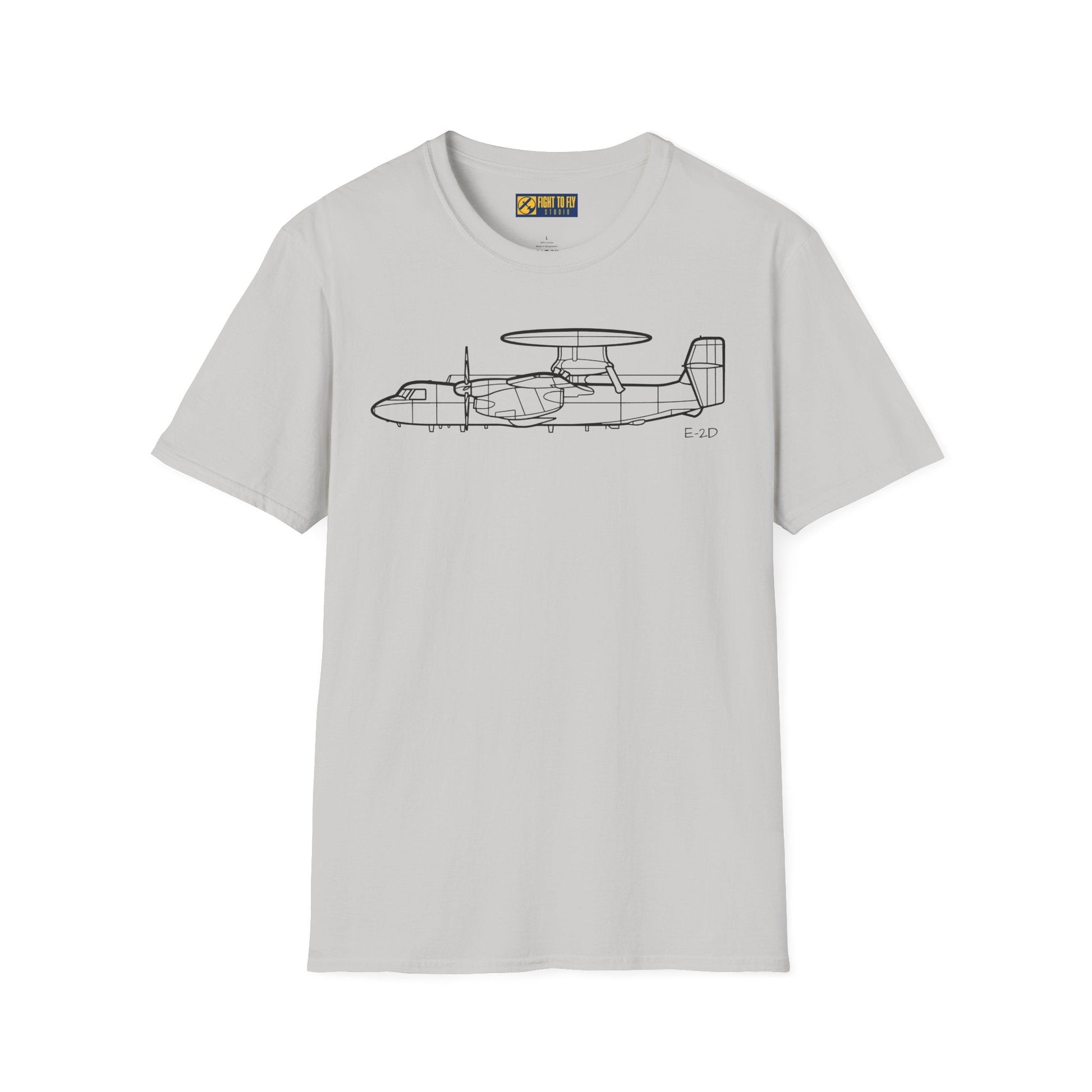 E-2D T-Shirt – Advanced Hawkeye Radar Aircraft Aviation Tee - Pilot gifts - WWII warbird t-shirt