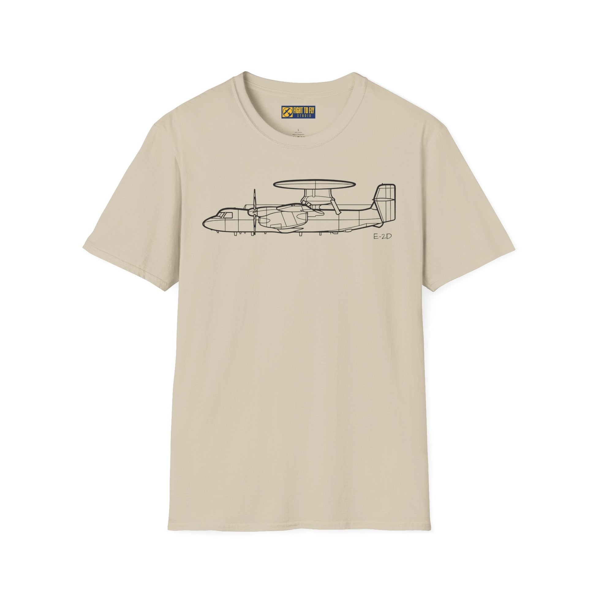E-2D T-Shirt – Advanced Hawkeye Radar Aircraft Aviation Tee - Pilot gifts - WWII warbird t-shirt
