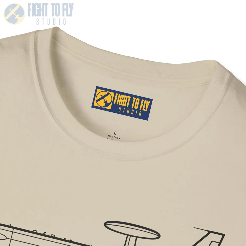 E-3C AWACS T-Shirt - Pilot gifts - WWII warbird t-shirt