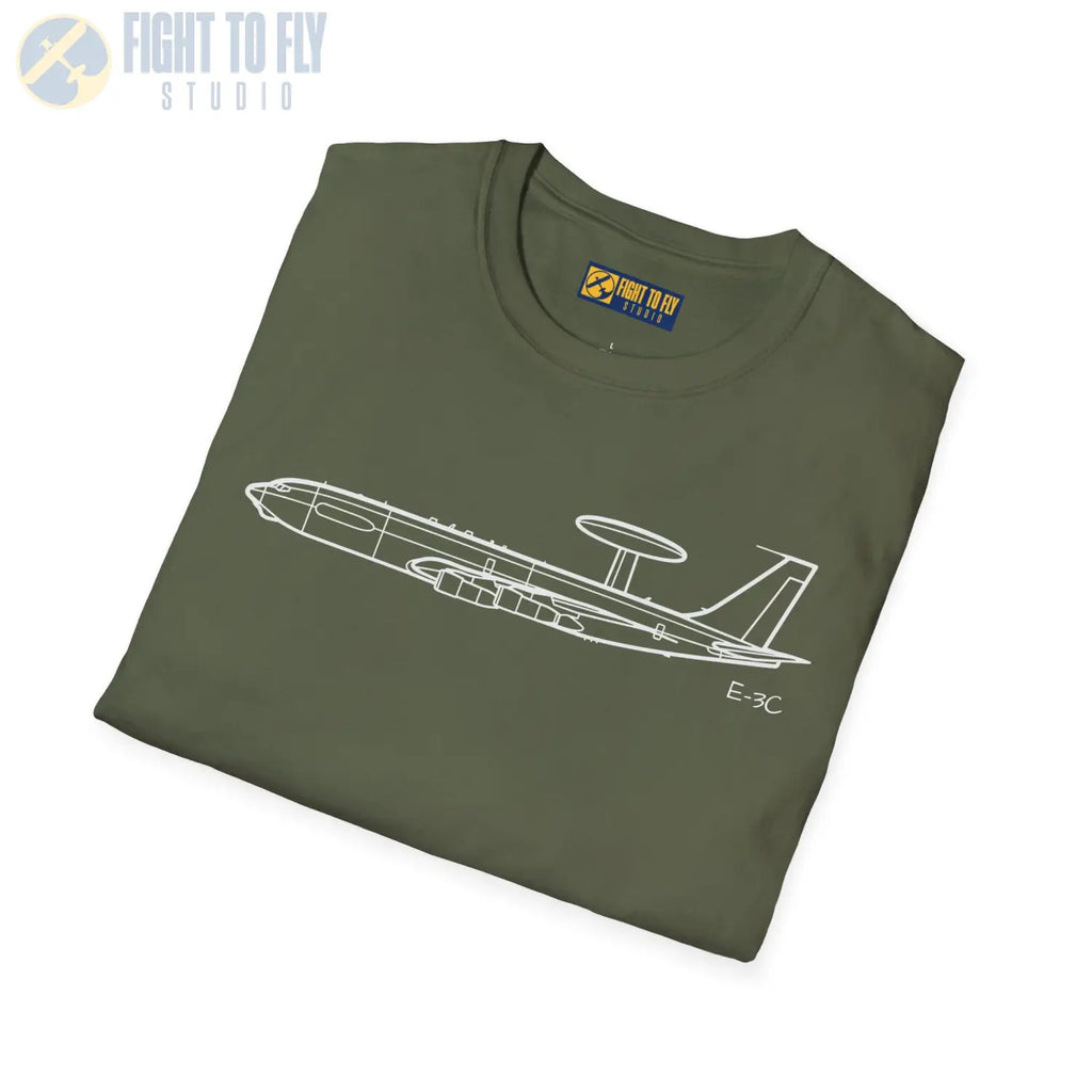 E-3C AWACS T-Shirt - Pilot gifts - WWII warbird t-shirt
