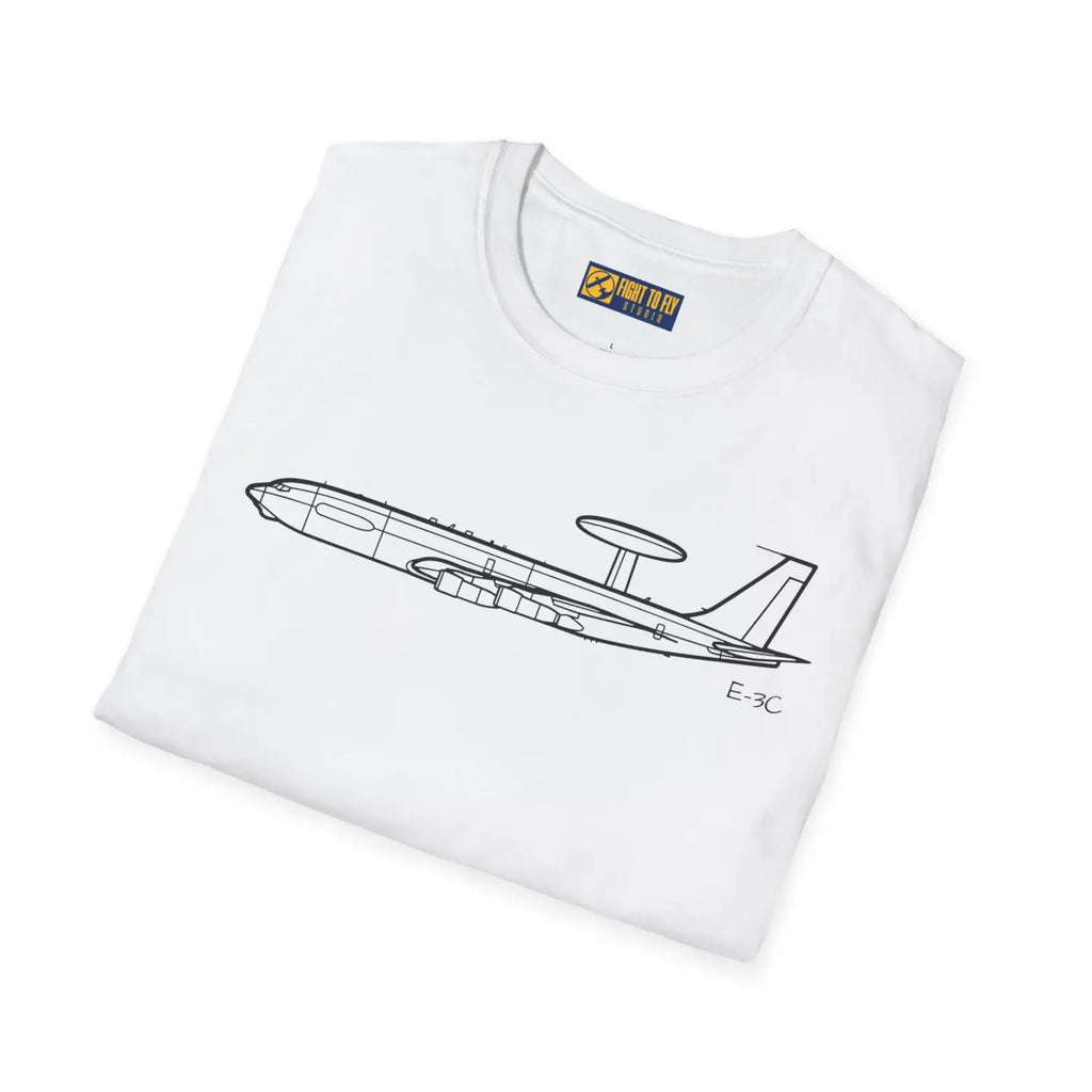 E-3C AWACS T-Shirt - Pilot gifts - WWII warbird t-shirt