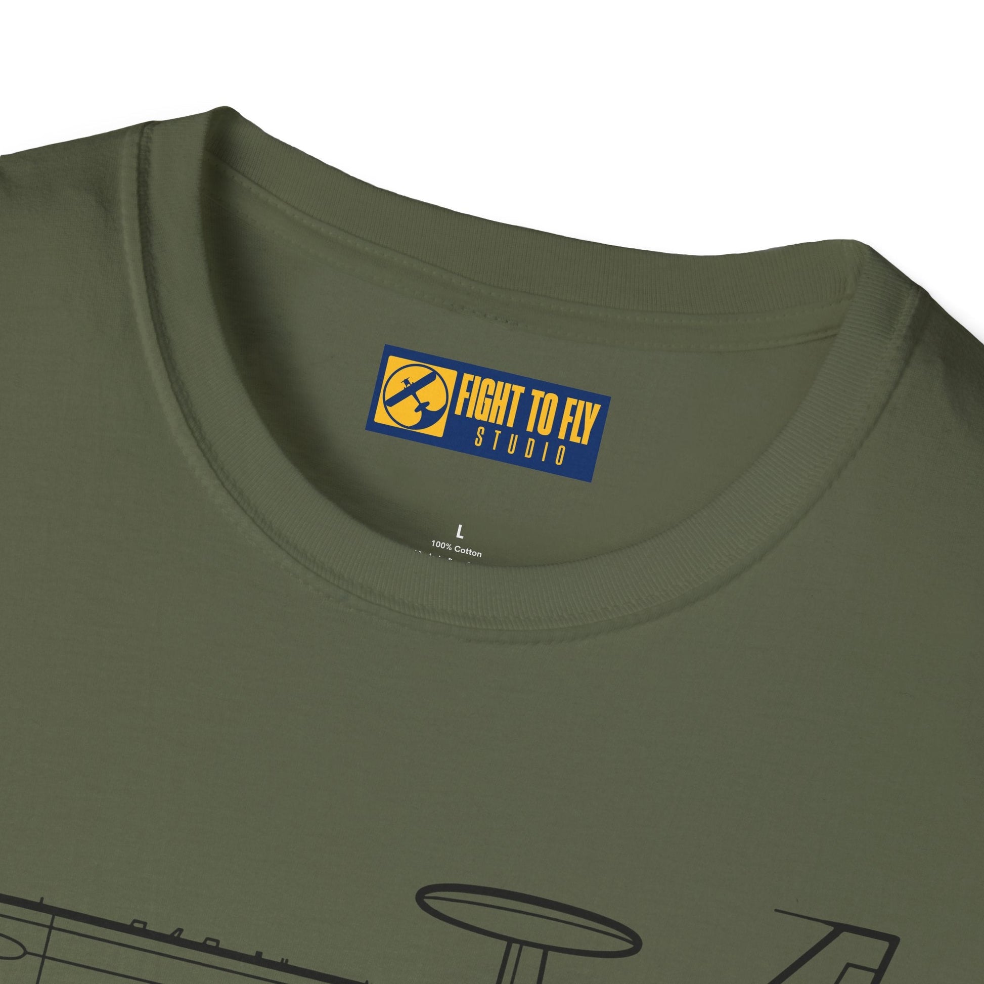 E-3C T-Shirt – AWACS Airborne Warning Aircraft Aviation Tee - Pilot gifts - WWII warbird t-shirt