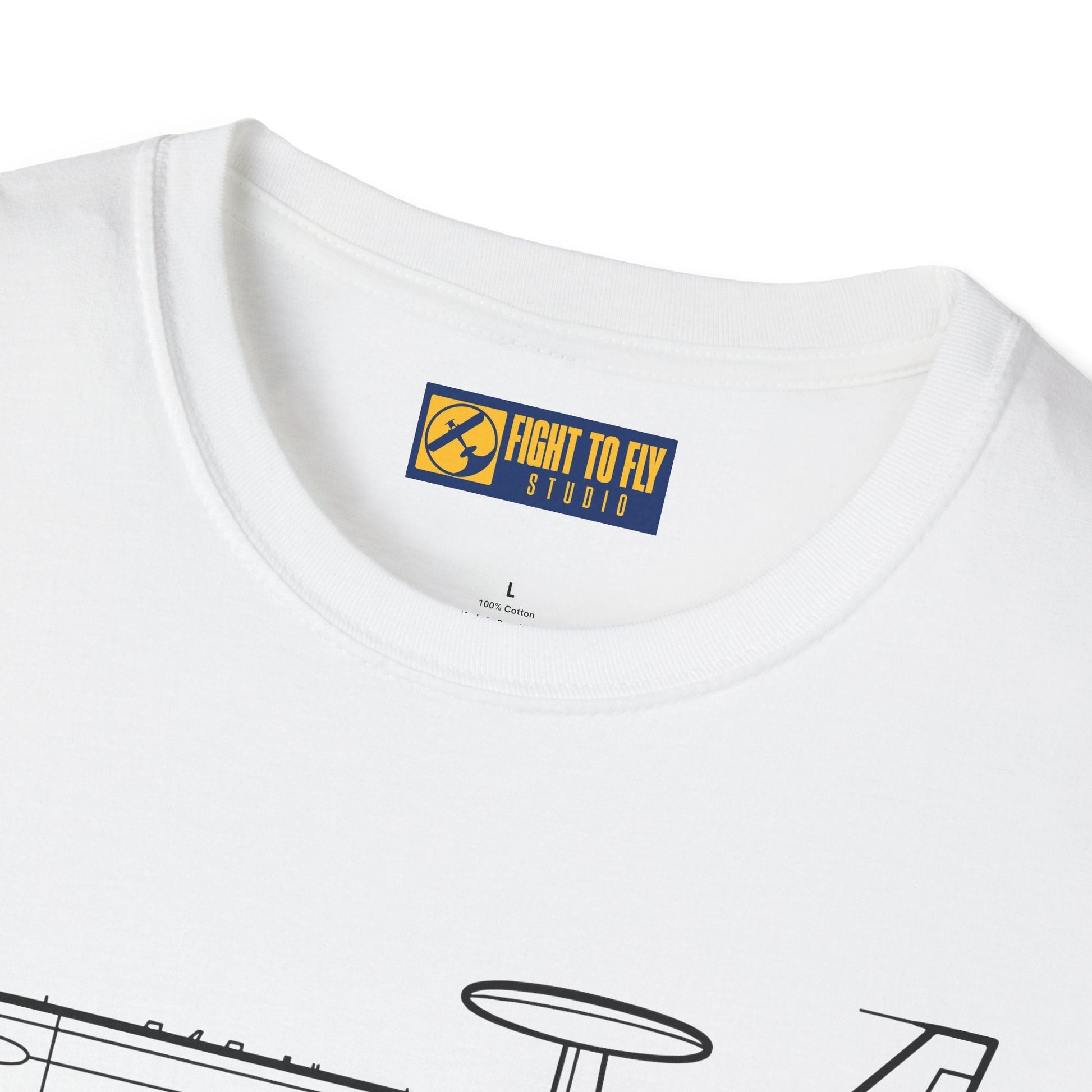 E-3C T-Shirt – AWACS Airborne Warning Aircraft Aviation Tee - Pilot gifts - WWII warbird t-shirt