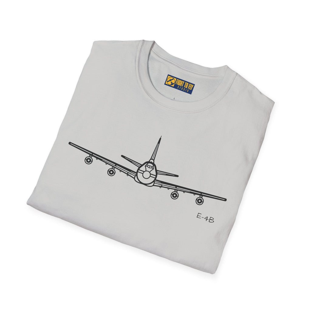 E-4B T-Shirt – Advanced Airborne Command Post Aviation Tee - Gifts for pilots - apparel