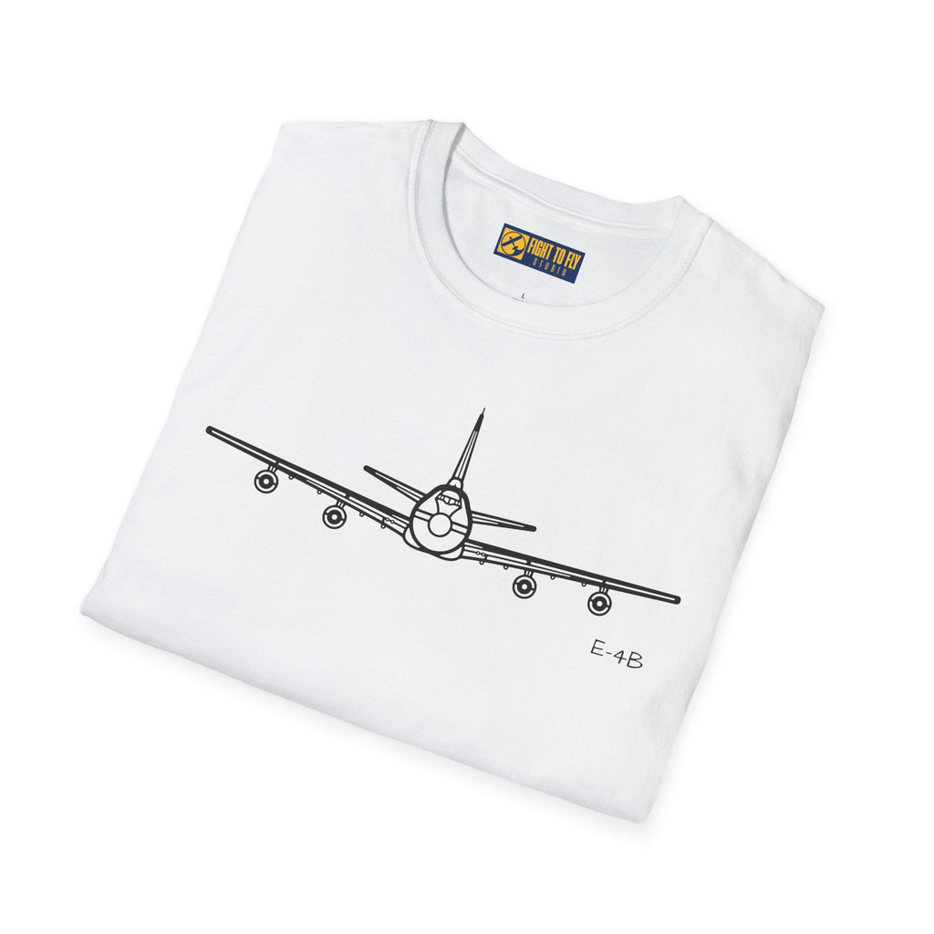 E-4B T-Shirt – Advanced Airborne Command Post Aviation Tee - Gifts for pilots - apparel