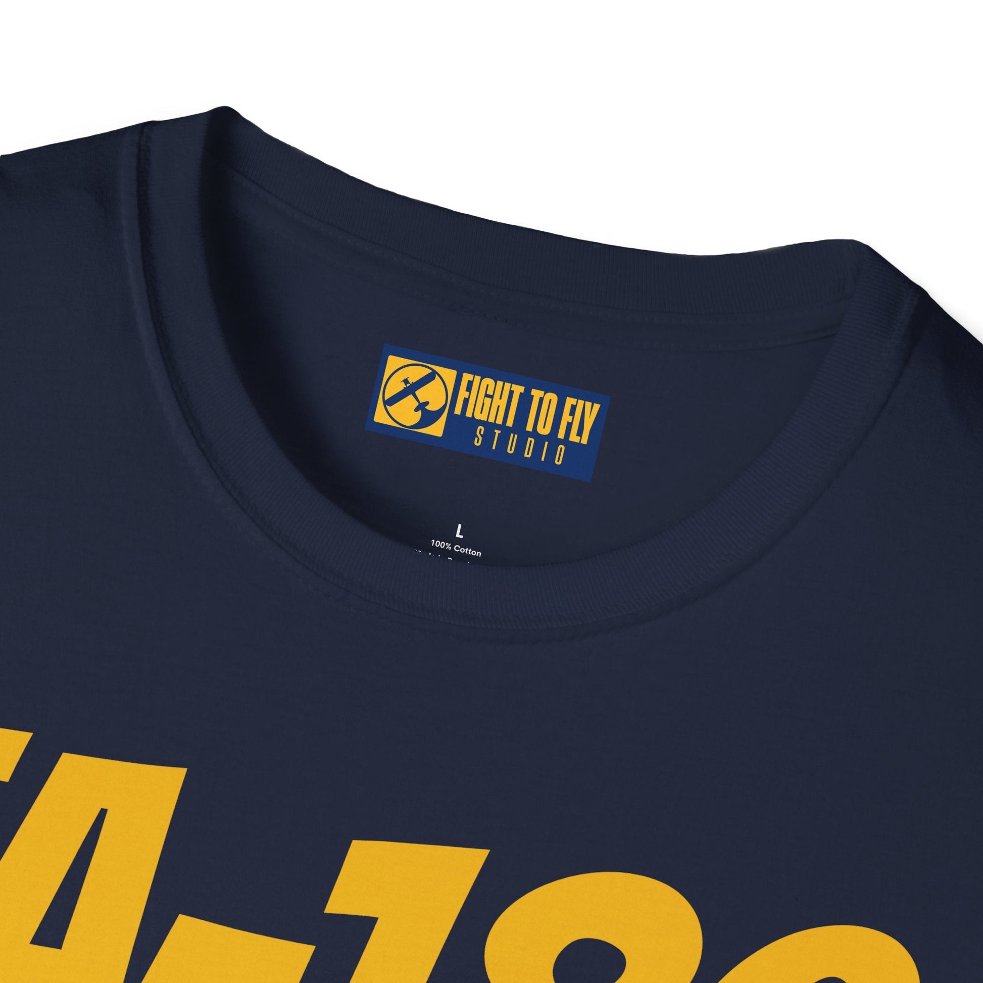 EA-18G Growler Side Profile T-Shirt – Electronic Attack Navy Jet Tee - Gifts for pilots - Aviation apparel