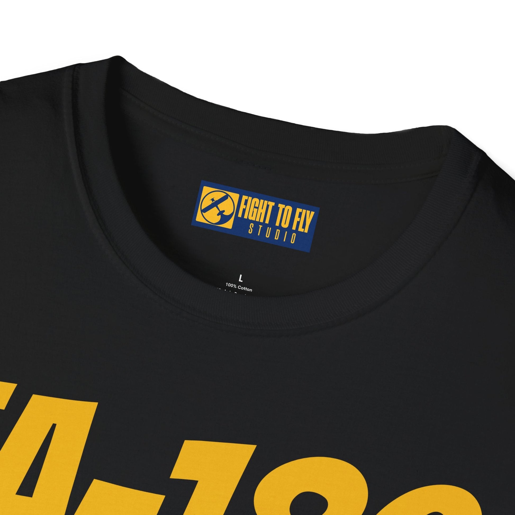 EA-18G Growler Side Profile T-Shirt – Electronic Attack Navy Jet Tee - Gifts for pilots - Aviation apparel