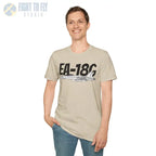 EA-18G Growler Side Profile T-Shirt - Pilot gifts - WWII warbird t-shirt