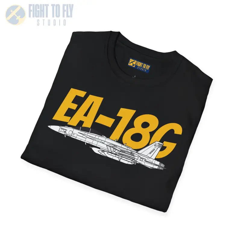 EA-18G Growler Side Profile T-Shirt - Pilot gifts - WWII warbird t-shirt