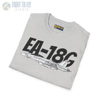 EA-18G Growler Side Profile T-Shirt - Pilot gifts - WWII warbird t-shirt