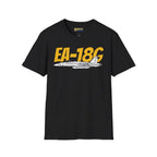 EA-18G Growler Side Profile T-Shirt - Pilot gifts - WWII warbird t-shirt