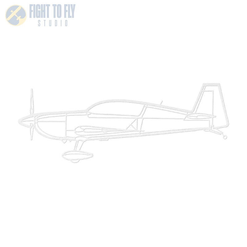 EA-300 Die Cut Metal Wall Art - Sign - Pilot gifts - WWII warbird t-shirt
