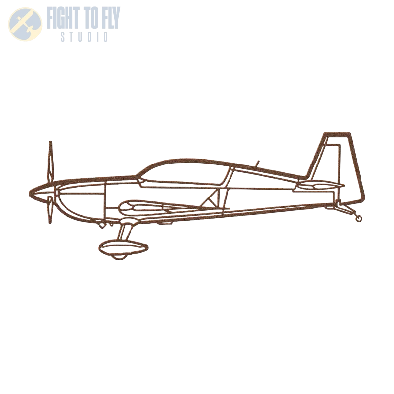 EA-300 Die Cut Metal Wall Art - Sign - Pilot gifts - WWII warbird t-shirt
