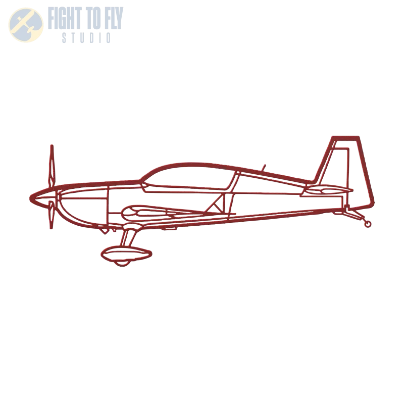 EA-300 Die Cut Metal Wall Art - Sign - Pilot gifts - WWII warbird t-shirt