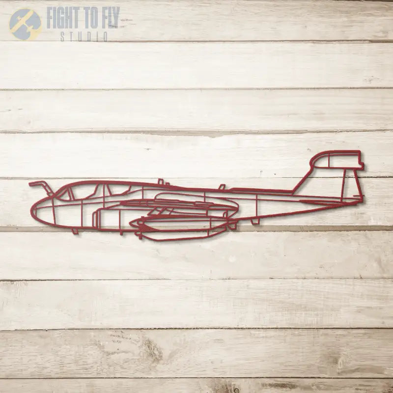 EA-6B Die Cut Metal Wall Art - Sign - Pilot gifts - WWII warbird t-shirt