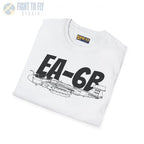 EA-6B Prowler Side Profile T-Shirt - Pilot gifts - WWII warbird t-shirt