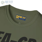 EA-6B Prowler Side Profile T-Shirt - Pilot gifts - WWII warbird t-shirt