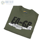 EA-6B Prowler Side Profile T-Shirt - Pilot gifts - WWII warbird t-shirt