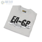 EA-6B Prowler Side Profile T-Shirt - Pilot gifts - WWII warbird t-shirt