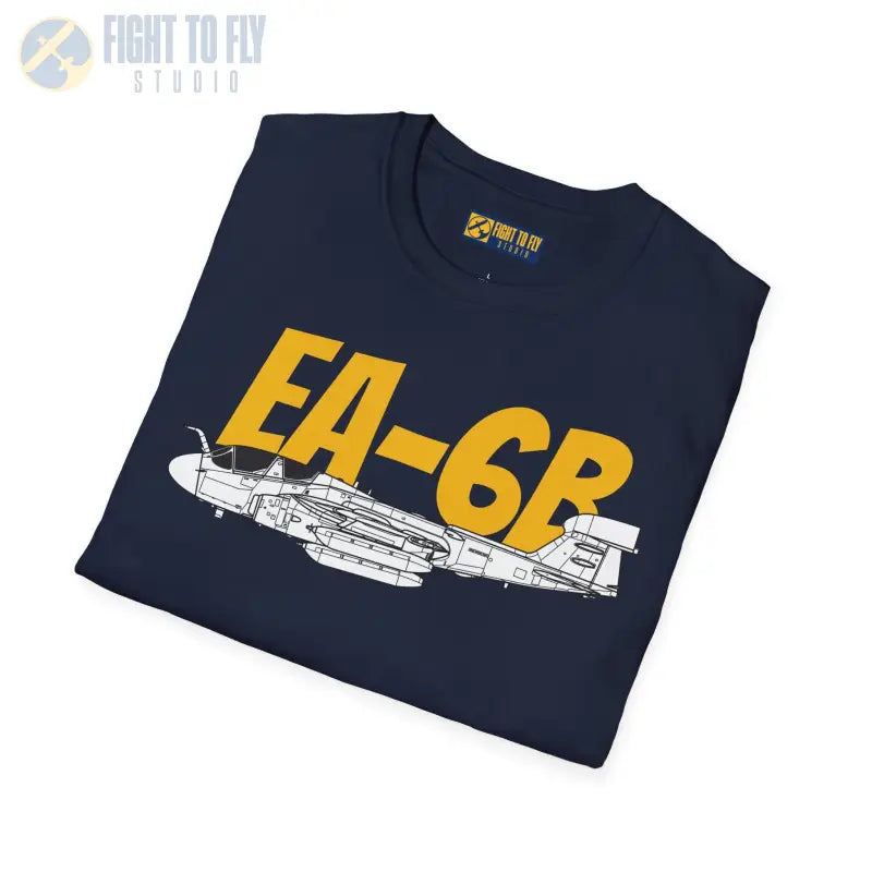 EA-6B Side Profile T-Shirt – Electronic Warfare Jet Tee - Pilot gifts - WWII warbird t-shirt