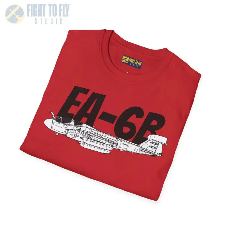 EA-6B Side Profile T-Shirt – Electronic Warfare Jet Tee - Pilot gifts - WWII warbird t-shirt