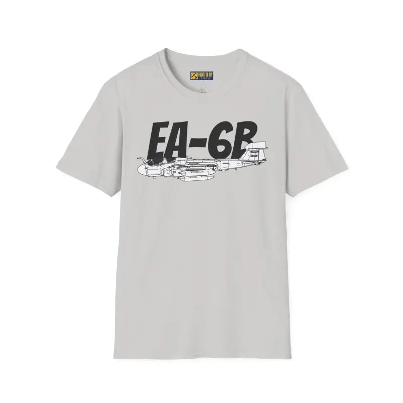 EA-6B Prowler Side Profile T-Shirt - Pilot gifts - WWII warbird t-shirt