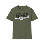 EA-6B Prowler Side Profile T-Shirt - Pilot gifts - WWII warbird t-shirt
