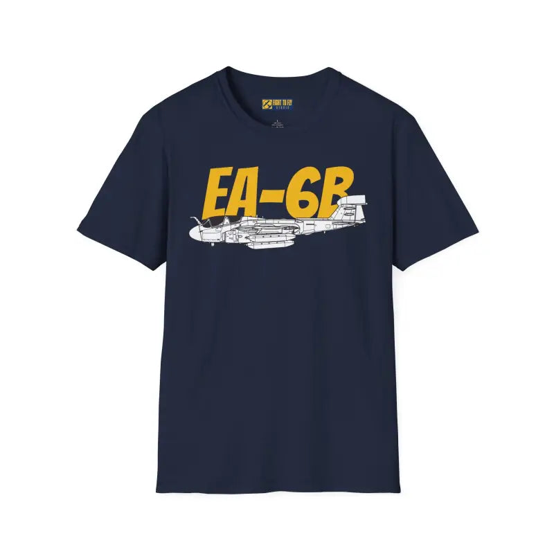EA-6B Side Profile T-Shirt – Electronic Warfare Jet Tee - Pilot gifts - WWII warbird t-shirt